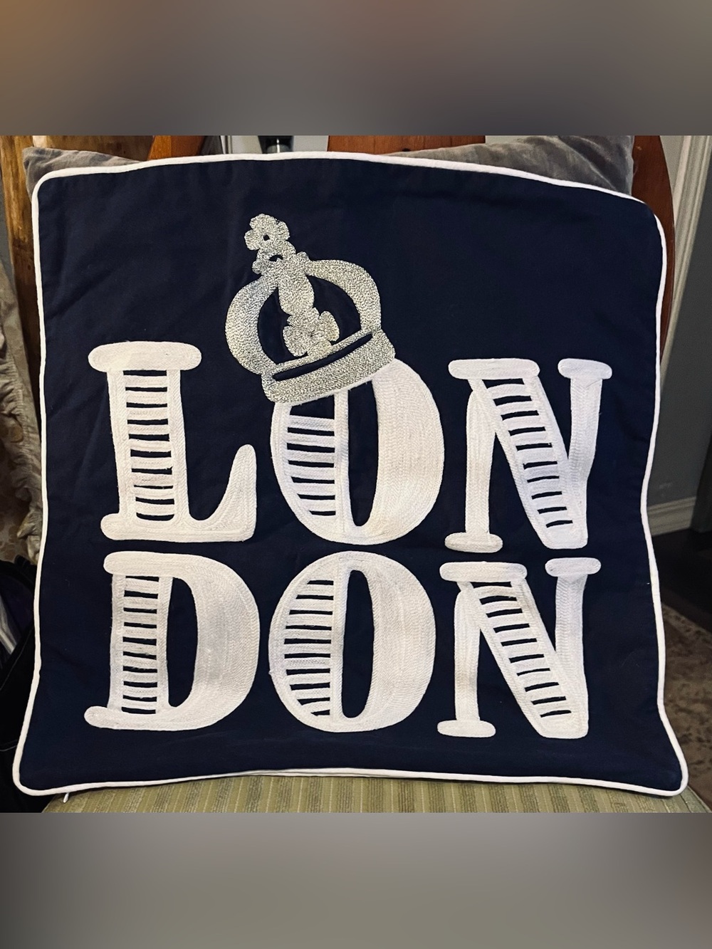 Like New PB Teen Pillow Cover 18x18
